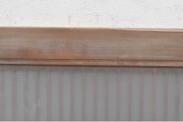ビンテージ建具　片面ガラス　上質な和の空間を演出する組子欄間1枚(明り取り、明かり取り、ヴィンテージ)(R-073608)