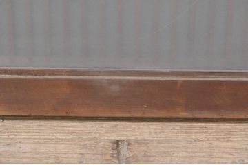 ビンテージ建具　片面ガラス　上質な和の空間を演出する組子欄間1枚(明り取り、明かり取り、ヴィンテージ)(R-073608)