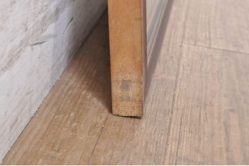 ビンテージ建具　片面ガラス　上質な和の空間を演出する組子欄間1枚(明り取り、明かり取り、ヴィンテージ)(R-073608)