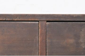 和製アンティーク　引き出し8杯の収納力が魅力の小箪笥(収納箪笥、衣装箪笥、チェスト、時代箪笥)(R-073621)
