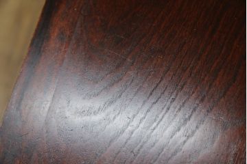 中古　美品　九州民芸家具　深みのある色合いが美しいライティングビューロー(ワークデスク、簿記机、チェスト、在宅用、在宅ワーク用)(R-073647)