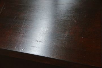 中古　美品　九州民芸家具　深みのある色合いが美しいライティングビューロー(ワークデスク、簿記机、チェスト、在宅用、在宅ワーク用)(R-073647)