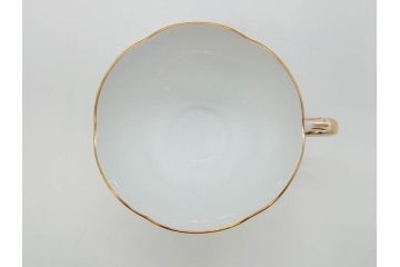 レア　大倉陶園(OKURA、OAC)　手描き　碗皿暦　ほおずき　小花　ブルーインペリアル　それぞれ個性豊かで華やかな空間を演出するカップ&ソーサー・ミニプレート5枚セット(レリーフ、小皿、金彩、HAND PAINTED、C&S、洋食器)(R-073655)