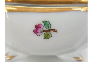 ヘレンド　ハンガリー　HEREND HVNGARY　干支　馬　猪　鮮やかな色彩と可愛らしいデザインが魅力的なボンボニエール2個セット(ウマ、イノシシ、HUNGARY、ヴィクトリア・プレーン、小筺、ボンボン、小物入れ、洋食器)(R-073656)