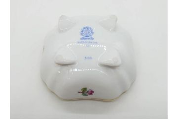 ヘレンド　ハンガリー　HEREND HVNGARY　干支　馬　猪　鮮やかな色彩と可愛らしいデザインが魅力的なボンボニエール2個セット(ウマ、イノシシ、HUNGARY、ヴィクトリア・プレーン、小筺、ボンボン、小物入れ、洋食器)(R-073656)
