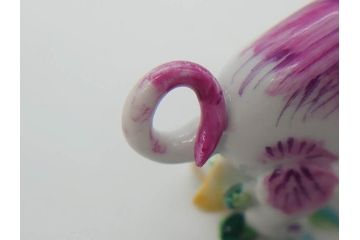 ドイツ　マイセン　Meissen　子　亥　細部までこだわりを感じるキュートなミニ干支人形2体セット(鼠、ねずみ、ネズミ、猪、いのしし、イノシシ、置物、フィギュリン)(R-073659)