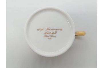 ノリタケ　Noritake　四季彩舞曲　100周年記念　洗練された四季折々のデザインが美しいコーヒーカップ&ソーサー6客セット(絵変り6客揃、デミタス碗皿、梅、桜、杜若、秋草、吹寄せ、鶴、金彩、C&S、洋食器)(R-073660)