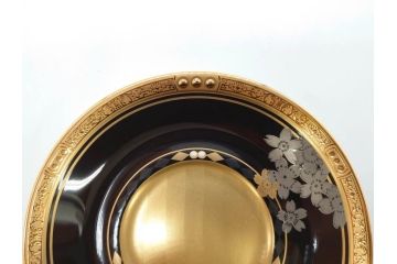 ノリタケ　Noritake　四季彩舞曲　100周年記念　洗練された四季折々のデザインが美しいコーヒーカップ&ソーサー6客セット(絵変り6客揃、デミタス碗皿、梅、桜、杜若、秋草、吹寄せ、鶴、金彩、C&S、洋食器)(R-073660)