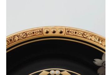 ノリタケ　Noritake　四季彩舞曲　100周年記念　洗練された四季折々のデザインが美しいコーヒーカップ&ソーサー6客セット(絵変り6客揃、デミタス碗皿、梅、桜、杜若、秋草、吹寄せ、鶴、金彩、C&S、洋食器)(R-073660)