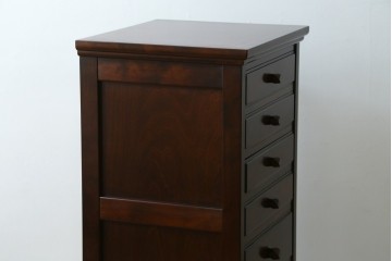 中古　美品!!　松本民芸家具　シックな佇まいが魅力的なチェスト　定価約26万円　(R-073667)