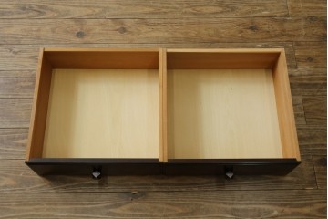 中古　美品!!　松本民芸家具　シックな佇まいが魅力的なチェスト　定価約26万円　(R-073667)