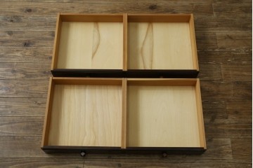 中古　美品!!　松本民芸家具　シックな佇まいが魅力的なチェスト　定価約26万円　(R-073667)