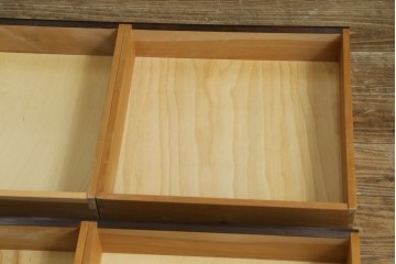 中古　美品!!　松本民芸家具　シックな佇まいが魅力的なチェスト　定価約26万円　(R-073667)