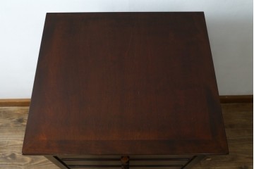 中古　美品!!　松本民芸家具　シックな佇まいが魅力的なチェスト　定価約26万円　(R-073667)