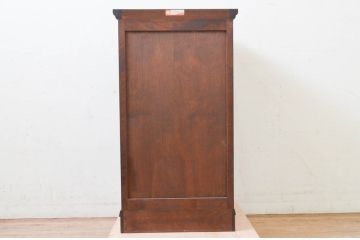 中古　美品!!　松本民芸家具　シックな佇まいが魅力的なチェスト(収納箪笥、整理箪笥、引き出し、サイドチェスト)(定価約26万円)(R-073667)