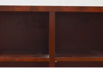 中古　美品　松本民芸家具　シンプルなデザインが取り入れやすいオープンラック(収納棚、飾り棚、本棚、ブックシェルフ、ディスプレイラック、サイドボード)(R-073671)
