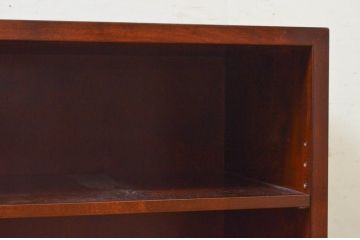 中古　美品　松本民芸家具　シンプルなデザインが取り入れやすいオープンラック(収納棚、飾り棚、本棚、ブックシェルフ、ディスプレイラック、サイドボード)(R-073671)