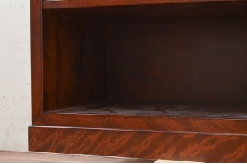 中古　美品　松本民芸家具　シンプルなデザインが取り入れやすいオープンラック(収納棚、飾り棚、本棚、ブックシェルフ、ディスプレイラック、サイドボード)(R-073671)