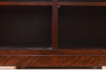 中古　美品　松本民芸家具　シンプルなデザインが取り入れやすいオープンラック(収納棚、飾り棚、本棚、ブックシェルフ、ディスプレイラック、サイドボード)(R-073671)