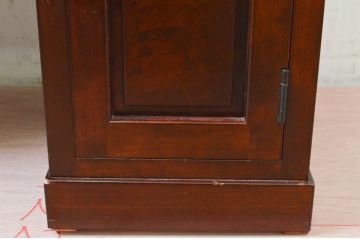 中古　美品　松本民芸家具　直線的でシンプルなデザインが美しいドレッサー(鏡台、化粧台、ミラー)(R-073675)