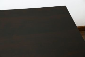 中古　美品　特注品　松本民芸家具　洗練されたモダンな佇まいが魅力のダイニングテーブル(6人掛け、6P、4人掛け、4P、食卓)(R-073676)