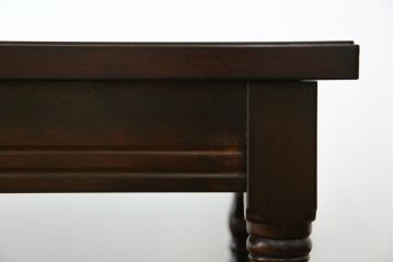 中古　美品　特注品　松本民芸家具　洗練されたモダンな佇まいが魅力のダイニングテーブル(6人掛け、6P、4人掛け、4P、食卓)(R-073676)