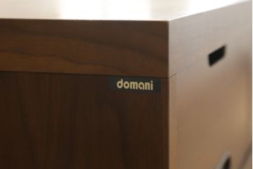 中古　美品　カリモク家具(karimoku)　domani(ドマーニ)　Excel-Life(エクセルライフ)　シンプルなデザインがお部屋に取り入れやすいテレビボード(テレビ台、シアターボード、リビングボード、ローボード、収納棚、戸棚)(定価約50万円)(R-073682)