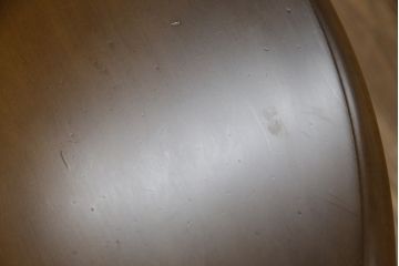 中古　美品　飛騨産業　キツツキマーク　穂高シリーズ　クラシカルなデザインが魅力的なダイニングテーブル(4人掛け、食卓、作業台)(R-073685)