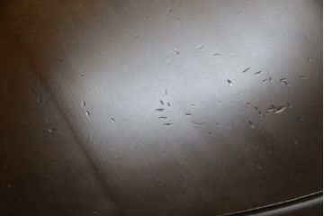 中古　美品　飛騨産業　キツツキマーク　穂高シリーズ　クラシカルなデザインが魅力的なダイニングテーブル(4人掛け、食卓、作業台)(R-073685)