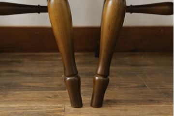 中古　美品　飛騨産業　キツツキマーク　木のぬくもりを感じるダイニングチェア4脚セット(板座チェア、椅子、イス、いす)(R-073686)