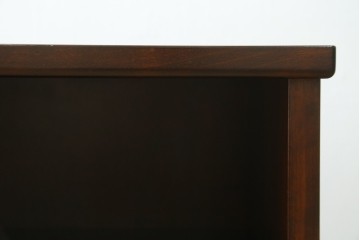 中古　美品!!　松本民芸家具　キャスター付きのクラシカルなサイドキャビネット　(R-073691)