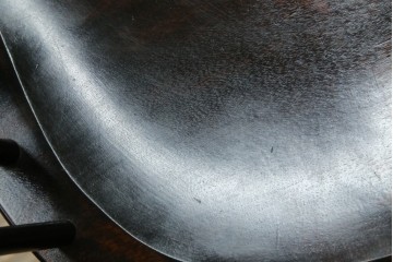 和製ビンテージ　松本民芸家具　#91型　落ち着きのある大人カフェ風インテリアが叶うキャプテンチェア(アームチェア)(R-073698)