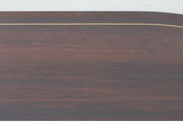 和製ビンテージ　唐木材　オーバル型がやわらかな雰囲気を醸し出すダイニングテーブル(4人掛け、6人掛け、食卓、ヴィンテージ)(R-073700)