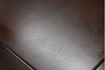 中古　松本民芸家具　#506型　シックな色合いと上品な佇まいが魅力の朝鮮棚(飾り棚、収納棚、戸棚、茶棚)(定価約23万円)(R-073707)