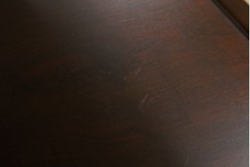 中古　松本民芸家具　#506型　シックな色合いと上品な佇まいが魅力の朝鮮棚(飾り棚、収納棚、戸棚、茶棚)(定価約23万円)(R-073707)