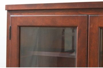 中古　美品　松本民芸家具　落ち着きのある佇まいが魅力的なサイドボード(収納棚、戸棚、飾り棚、食器棚、サイドキャビネット)(R-073710)