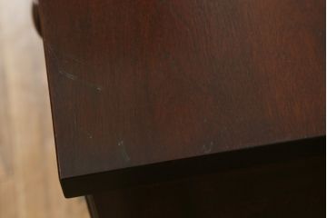 中古　松本民芸家具　和・洋どちらのお部屋にも取り入れやすいローボード(テレビ台、テレビボード、サイドボード、サイドキャビネット、収納棚、戸棚、引き出し、リビングボード)(R-073713)