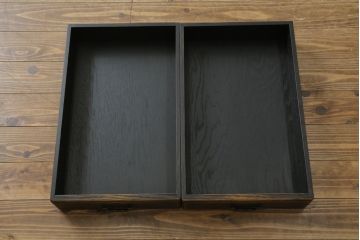 中古　飛騨産業　キツツキ　PROVINCIAL(プロヴィンシャル・プロビンシャル)　味わい深い木の色味が魅力的なキャスター付きデスクワゴン(脇机、サイドチェスト、ナイトテーブル、引き出し)(R-073732)