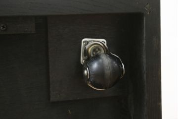 中古　飛騨産業　キツツキ　PROVINCIAL(プロヴィンシャル・プロビンシャル)　味わい深い木の色味が魅力的なキャスター付きデスクワゴン(脇机、サイドチェスト、ナイトテーブル、引き出し)(R-073732)