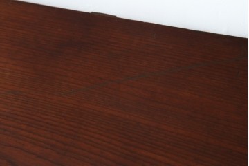 和製アンティーク　上手物!!　総欅(ケヤキ)材　特注金具　シンプルながら上質な時代箪笥　(R-073735)