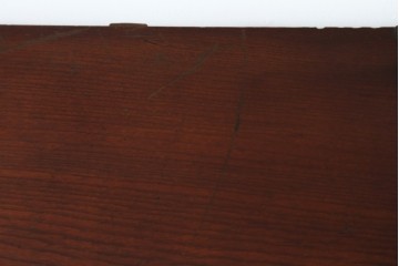 和製アンティーク　上手物!!　総欅(ケヤキ)材　特注金具　シンプルながら上質な時代箪笥　(R-073735)