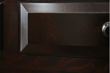 中古　美品　国産民芸家具　和モダンな空間づくりにも活躍するキャビネット(食器棚、飾り棚、収納棚、戸棚、カップボード)(R-073743)