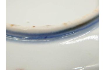 幕末　伊万里　色絵　多様な絵付けが目を惹く小皿&銘々皿5枚セット(鶴、つる、ツル、松、竹、梅、和皿、和食器)(R-073758)