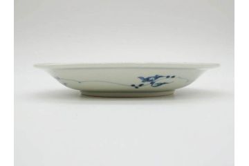 江戸期　古伊万里　染付　唐子　暦文　丸紋　雲龍文　多種多様なデザインが味わい深い魅力を放つ中皿5枚セット(古玩?、中国?、和皿、和食器)(R-073760)