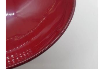 五客セットはレア!　角偉三郎　上品に輝く艶が魅力的な朱盃5客セット(漆器、杯、酒器、共箱付き、和食器)(R-073761)