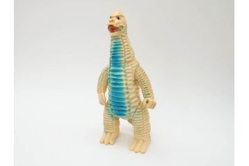 当時物　マルサン　レッドキング　ソフビ　1966　円谷プロ(ウルトラマン、ウルトラ怪獣、人形、昭和レトロ、フィギュア、置物)(R-073764)