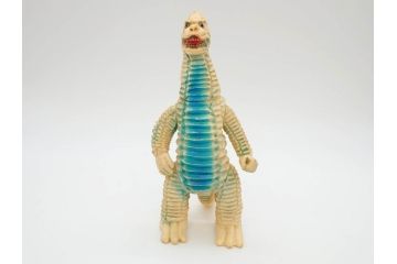 当時物　マルサン　レッドキング　ソフビ　1966　円谷プロ(ウルトラマン、ウルトラ怪獣、人形、昭和レトロ、フィギュア、置物)(R-073764)