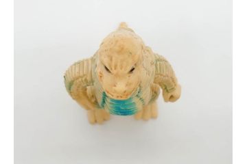 当時物　マルサン　レッドキング　ソフビ　1966　円谷プロ(ウルトラマン、ウルトラ怪獣、人形、昭和レトロ、フィギュア、置物)(R-073764)