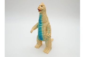 当時物　マルサン　レッドキング　ソフビ　1966　円谷プロ(ウルトラマン、ウルトラ怪獣、人形、昭和レトロ、フィギュア、置物)(R-073764)