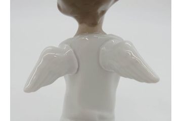 スペイン　リヤドロ　LLADRO　可愛いお祈り　オレンジがいっぱい　ベル　一つ一つ違う魅力が目を惹くフィギュリン3個セット(天使、エンジェル、女の子、陶器人形、置物、オブジェ)(R-073769)
